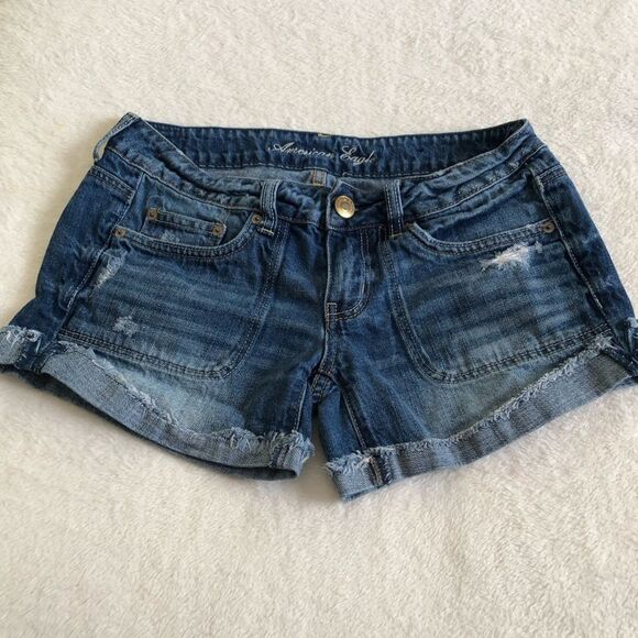 American Eagle Outfitters Pants - American eagle denim shorts, women size 4